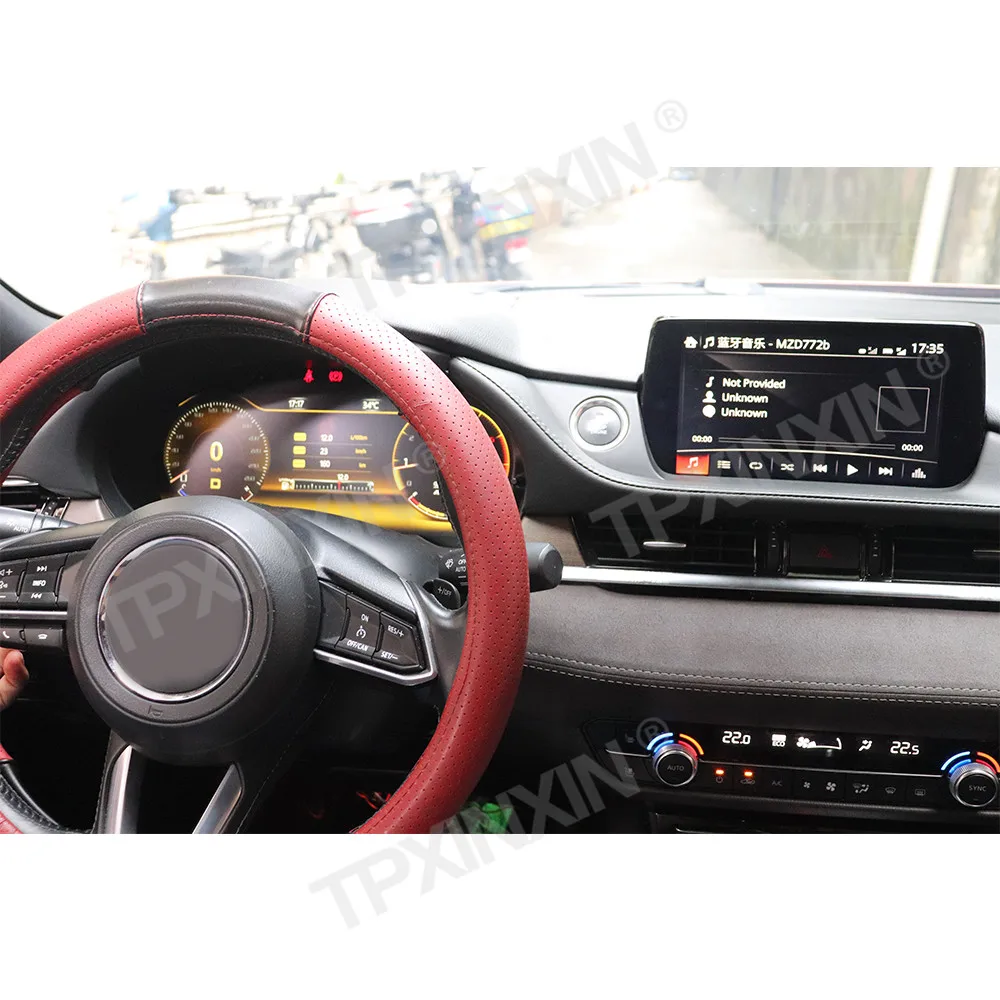 

For Mazda 6 Atenza Mazda CX-5 Variant Dashboard Entertainment Speed Screen Android Car Digital Cluster Virtual Cockpit