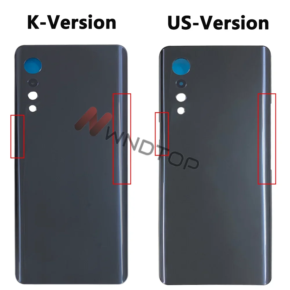 NEW For LG Velvet 5G Battery Cover Door Rear Housing Case With Camera Lens For LG G9 Cover LM-G900N LM-G900E Back Cover