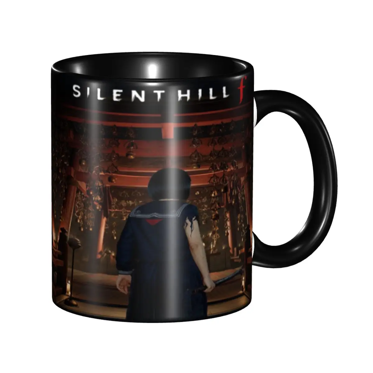 

Silent Hill F Horror Game 2025 Coffee Mug Novelty Cup For Office