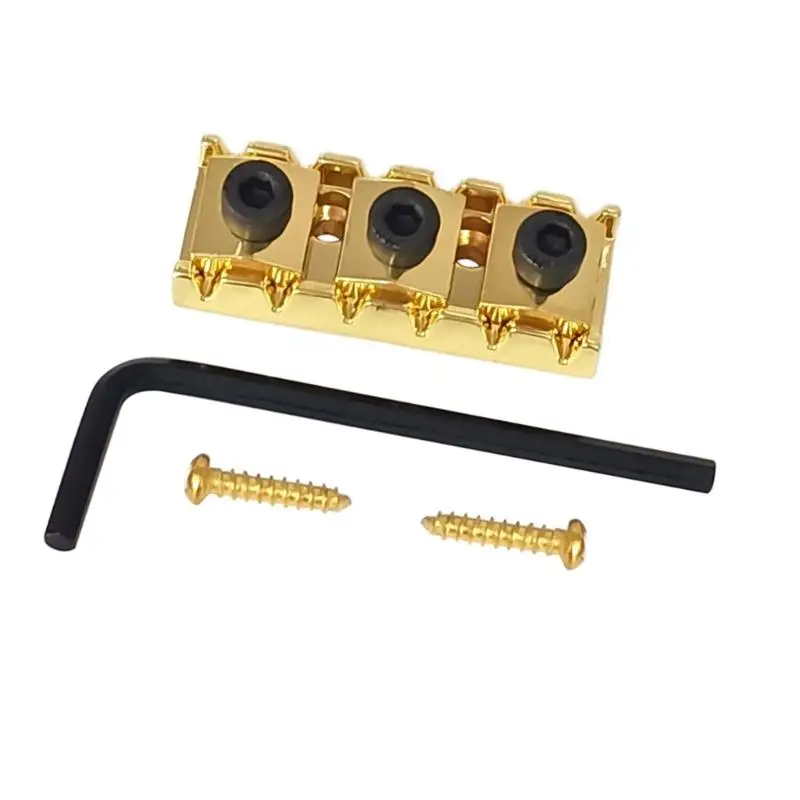 

652F Быстрая установка замка гитарной струны, конструкция из цинкового сплава, 3 цвета, 2 размера