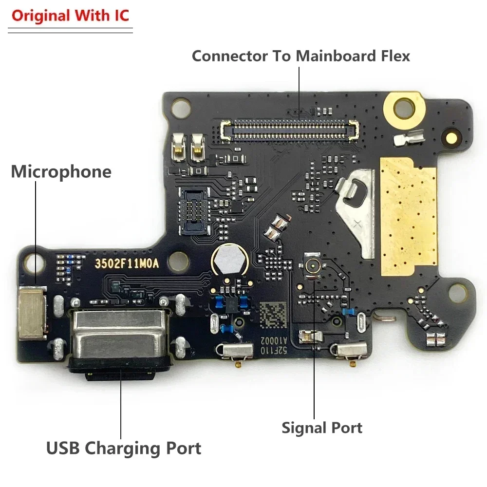 100% Ori For Xiaomi For Xiaomi Mi 9T Pro / Redmi K20 Pro USB Charging Port Connector Board Parts Flex Cable With Microphone