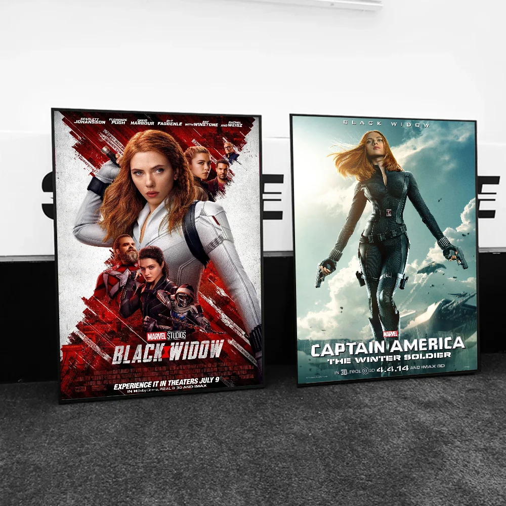 Classic Movie Black Widow Posters Stickers Living Room Bedroom Entrance Cafe Wall Art Decoration Painting Room Home Decor