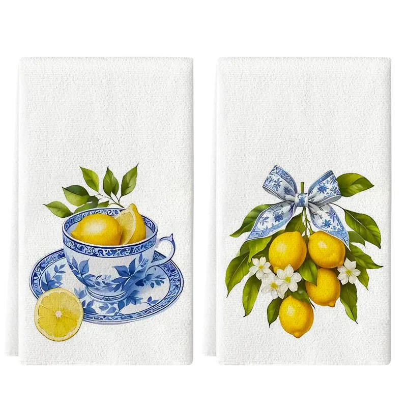 Lot de 2 serviettes de cuisine - Kitchen Appliances In White avis et prix