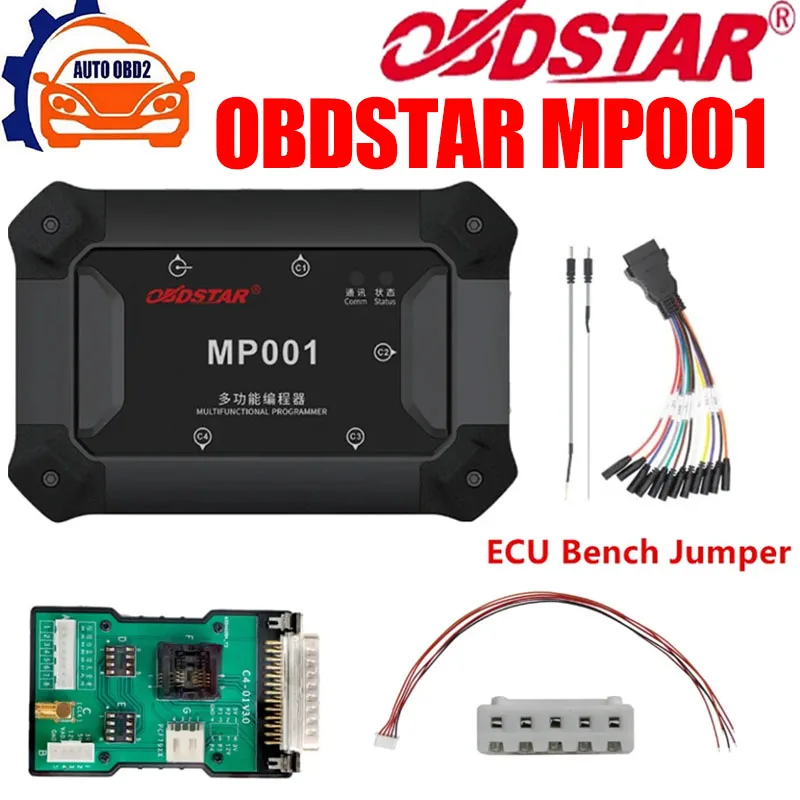 

OBDSTAR MP001 Programmer with ECU Bench Jumper for OBDSTAR P002 P003 DC706 Supports EEPROM/MCU Read /Write Clone Data Processing