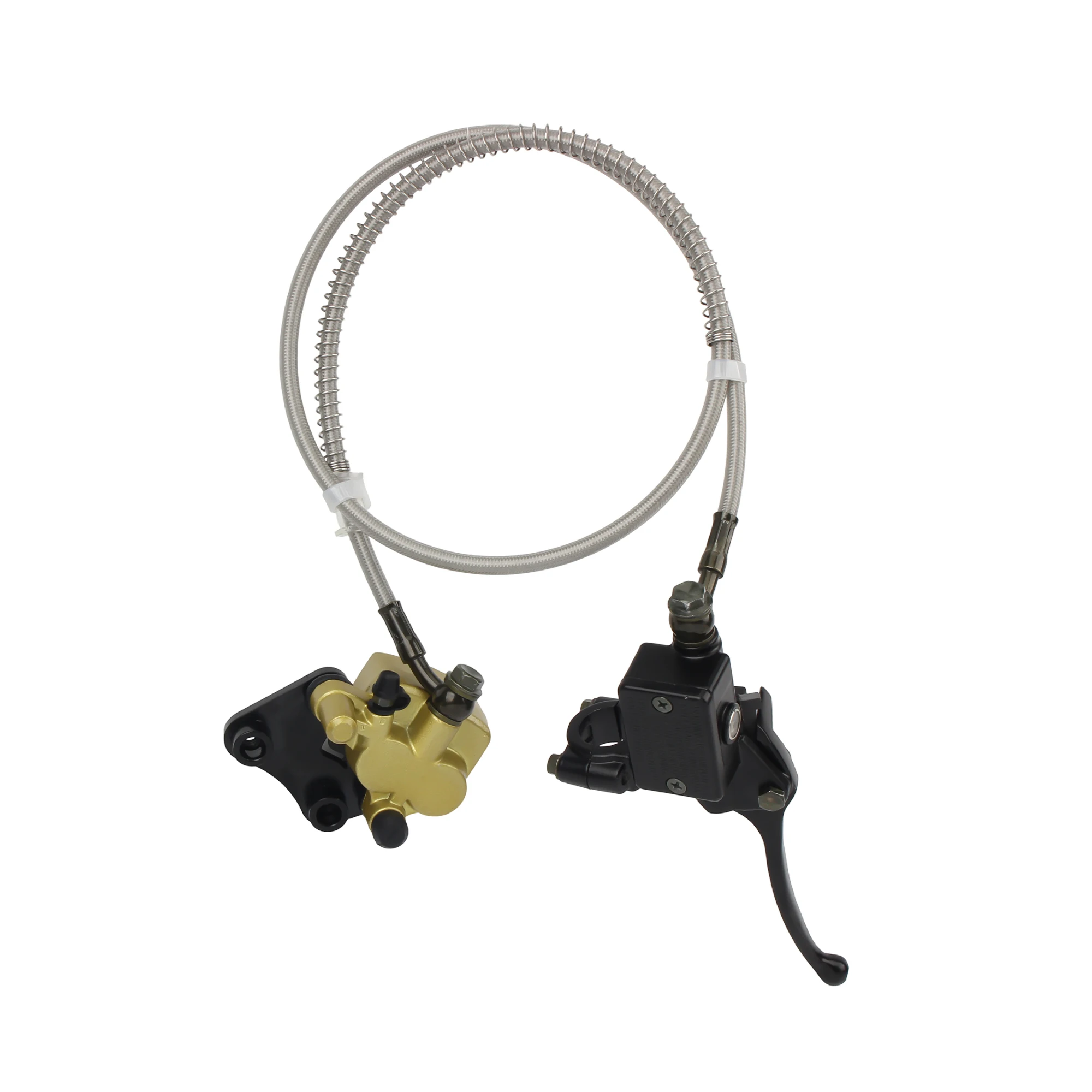 AliExpress PowerMotor Motorcycle Front Disc Hydraulic Brake Kit for 110cc 125cc 140cc BBR TTR Pit Bike Motocross Scooter Pitbike Brake System Modified