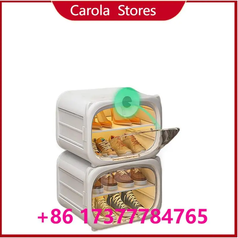 New Simple Dust-Proof Baby Shoe Storage Rack No Need Install Door Mount  Shoe Organizer
