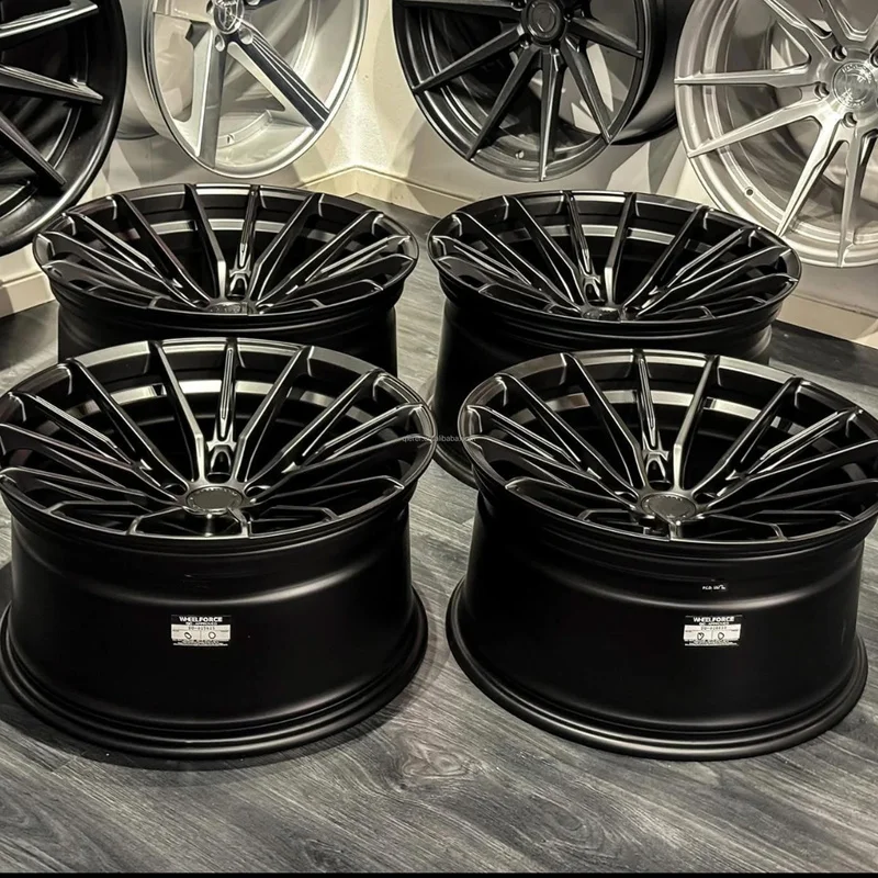 Custom Forged Monoblock Deep Concave Multi Spoke Wheels 16-22 Inch Mirror Polished Face 6061-T6 ET20-45 5x114.3 5x112 5x1
