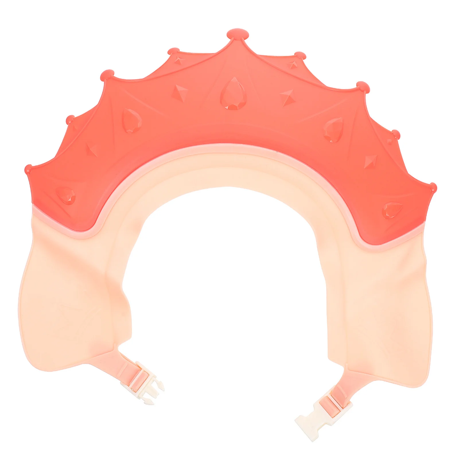 

Baby Bath Hat Adjustable Waterproof Kids Hair Wash Hat Soft Flexible Portable Hair Shower Cap Protective Showering Cap