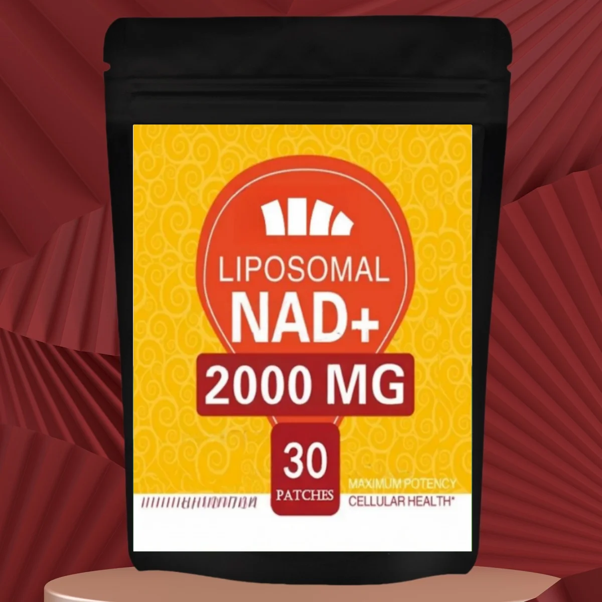 

30 пластырей Liposomal Nad Transdermal Patches — поддержка сотовой связи против старения, энергия, фокус
