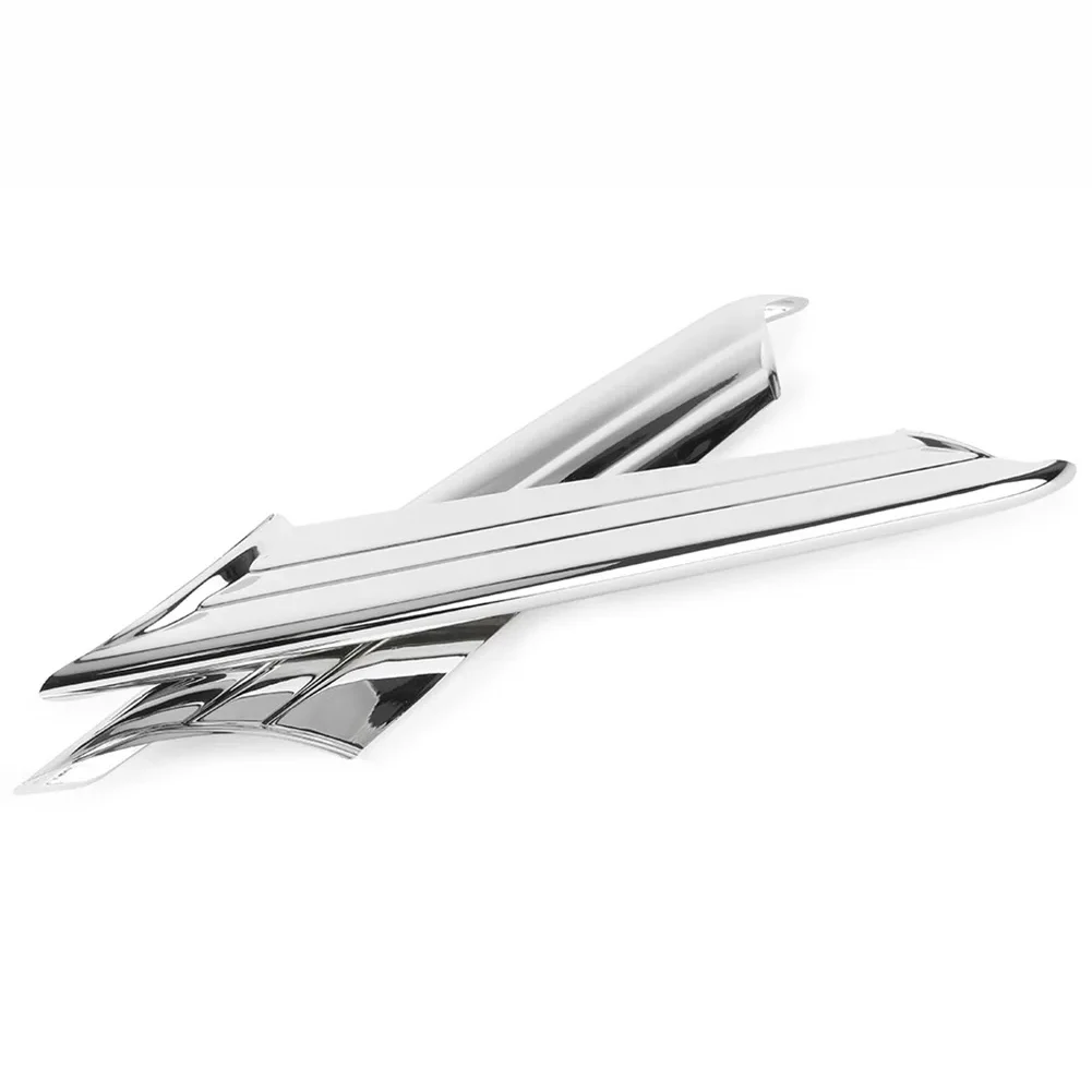 Chrome Motorcycle Side Vent Fairing Fins Scoop Accents Decoration Cover Trim For  Goldwing GL1800 2012-2014 2015 2016 2017
