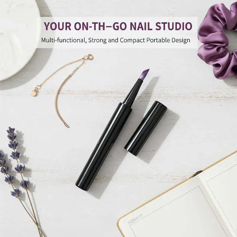 3ML One Step Cat Eye Gel Nail Polish Pen Six-In-One Gel High Saturation Long-Lasting Salon And Home Use DIY Fashionable Pen
