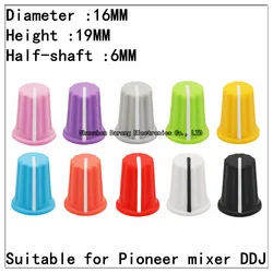 10PCS Pioneer mixing console DDJRX SX SX2 SX3 Universal soft rubber color EQ cap rubber potentiometer knob cap