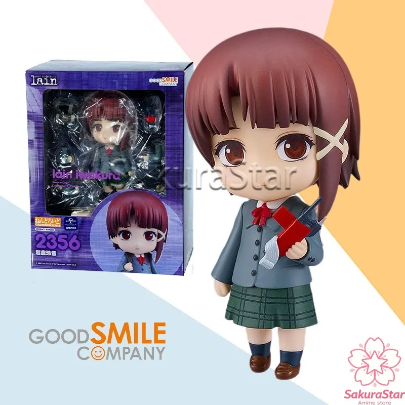 

【In-stock】GSC Nendoroid 2356 Lain Iwakura Serial Experiments Lain Finished Anime Collectible Figure Kid Gift Toy