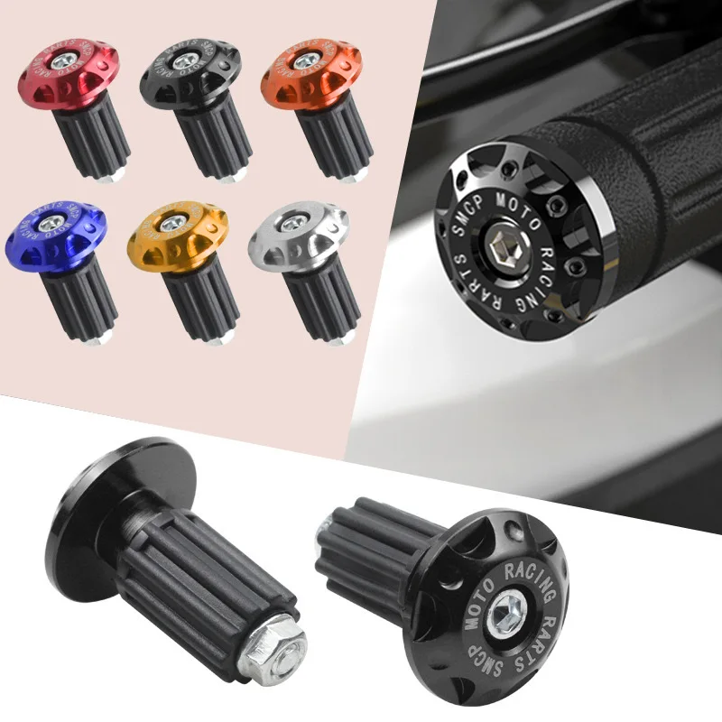8 Color Motorcycle Handle Bar Ends Plug Grips Handlebar Plug Caps Slider Motor Bike for Honda Yamaha KTM Dirt Bike Accessories