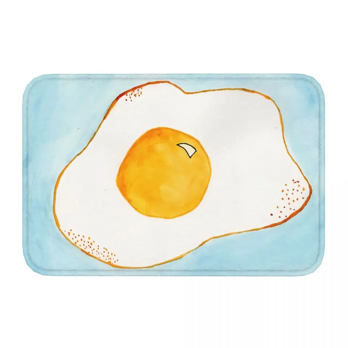 Non-slip Doormat Put An Egg On It Bath Kitchen Mat Outdoor Carpet Flannel Modern Decor