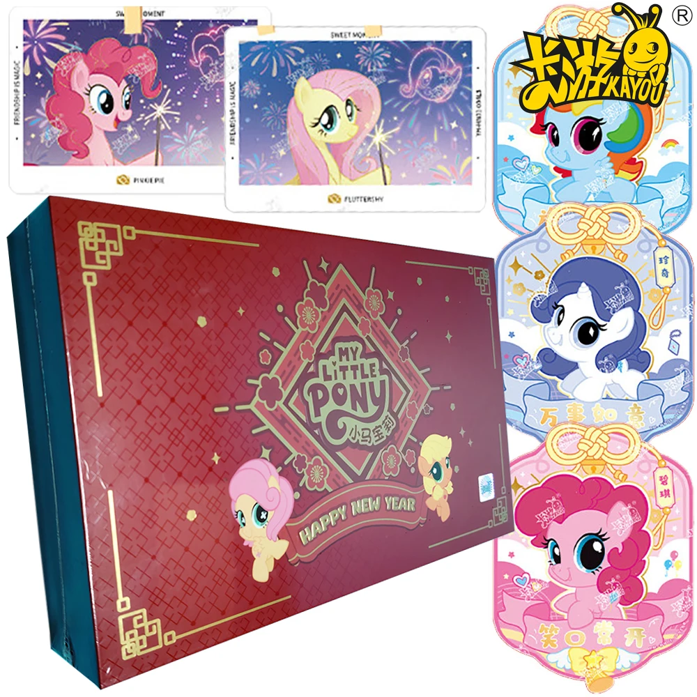 

Новая оригинальная коллекционная карточка KAYOU My Little Pony: Редкий персонаж из американского мультсериала «Дружба — это волшебство», лимитированная серия, игрушка-карточка