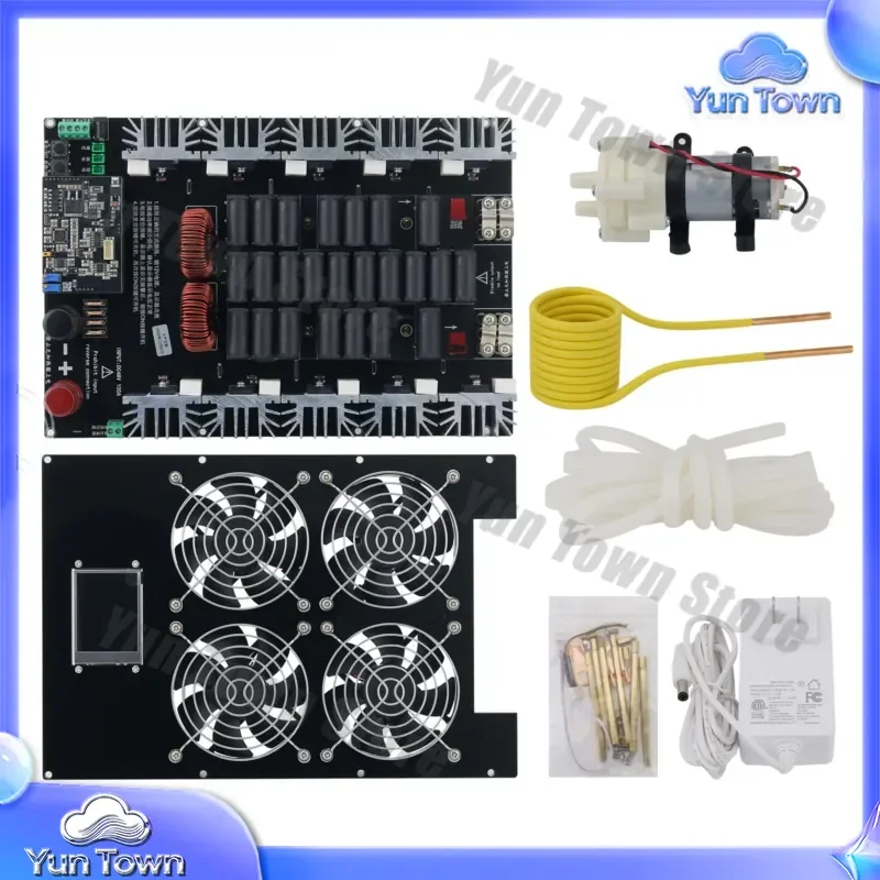 for 5KW 5000W Induction Heater Tool for Furniture Manufacturing Equipment Heating Coil with Water Pump High Efficiency