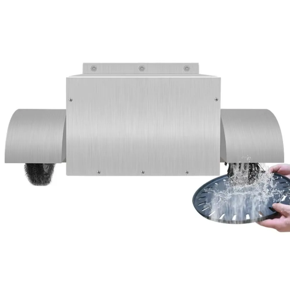 High speed barbecue mesh wall mounted cleaning machine suitable for Korean restaurant charcoal barbecue grills