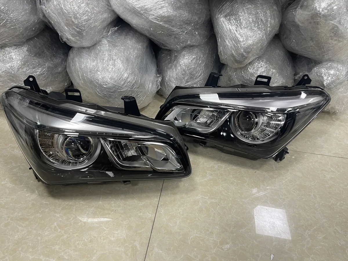 

Car LED Headlight Headlamp DRL Daytime Running Light Hi/Lo Beam for Infiniti QX80 with AFS angel eye Turn signal