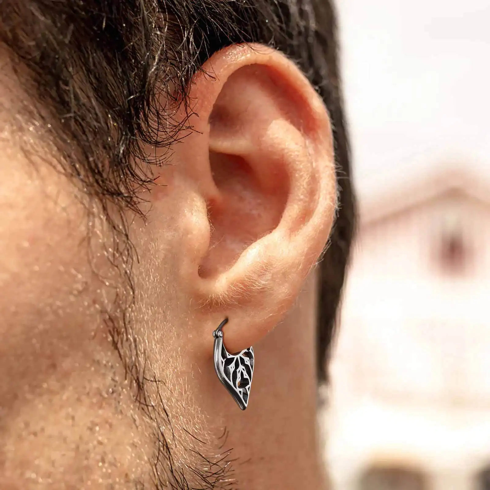 Punk Men's Carved H… - image