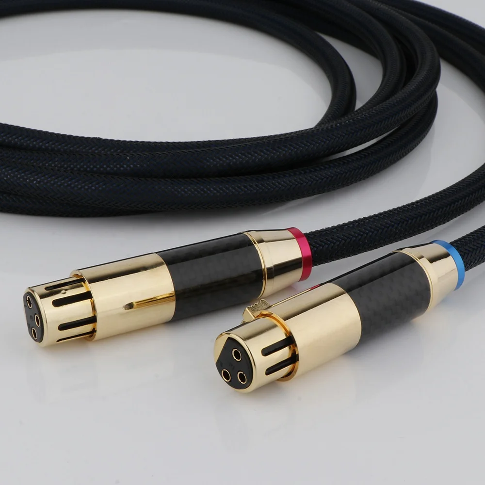 RASANTEK High end Audio Line Male to Female XLR Balance Wire Nixer Microphone Fever Audio Cable HIFI Xlr Audio Cable for CD