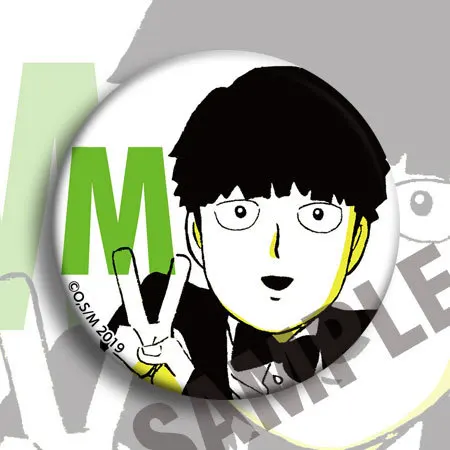 Kageyama Shigeo Arataka Reigen Dimple Funny Anime Peripherals Special Use Costumes Badge Cosplay DIY Props Kids Gifts Decoration