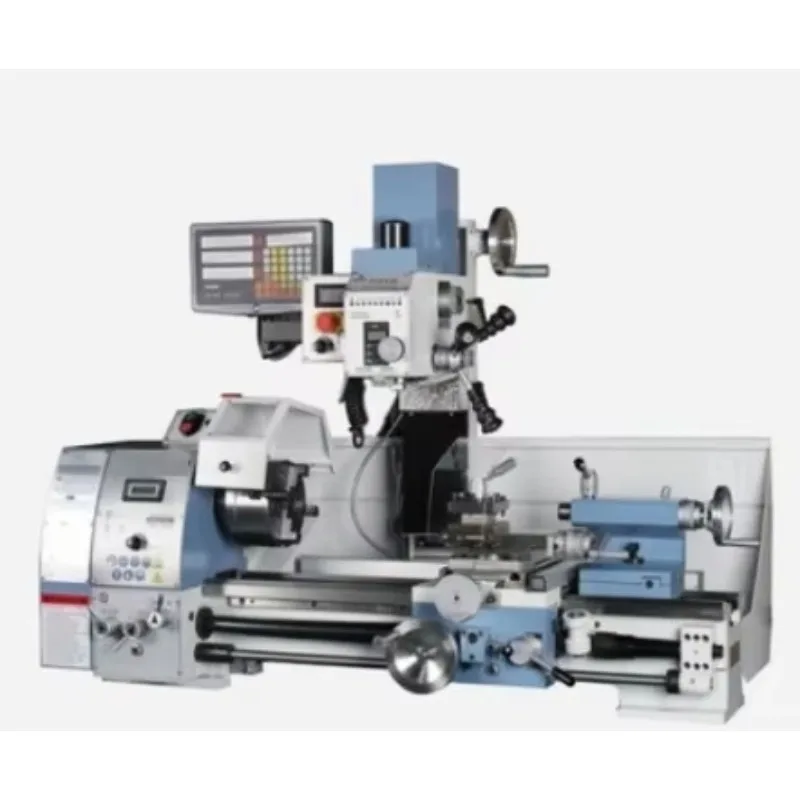 Torno Fresador Manual JYP300VF 2026, Torno para Metal Combinado, Mini Torno Fresador Combinado, Máquina de Perforación y Fresado