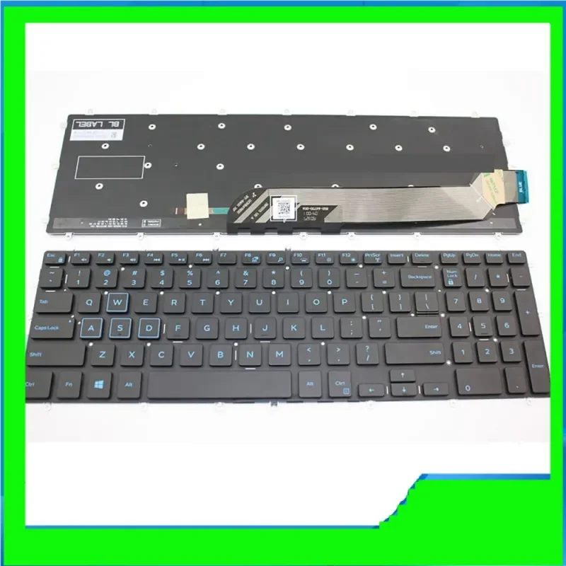 New for Dell P66F001 P72F001 P72F002 P75F002 P75F003 US Backlit Keyboard white blue red