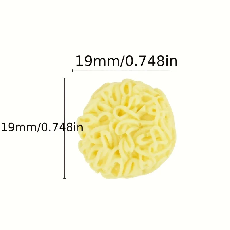Miniature Instant Noodle Model Mini Kitchen Food Ornaments for Dollhouse Decoration Realistic Simulation Ramen Accessories