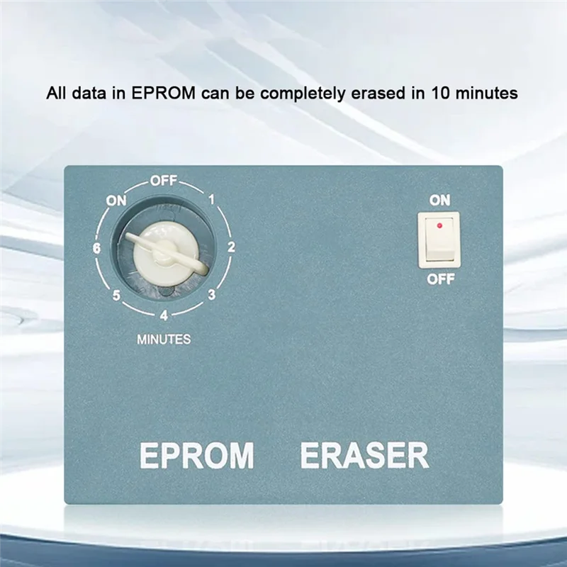 A51I UV EPROM Eraser EPROM Data Erase Tool Ultraviolet Light Erasable Timer Semiconductor Chip Erase Radiation EU Plug