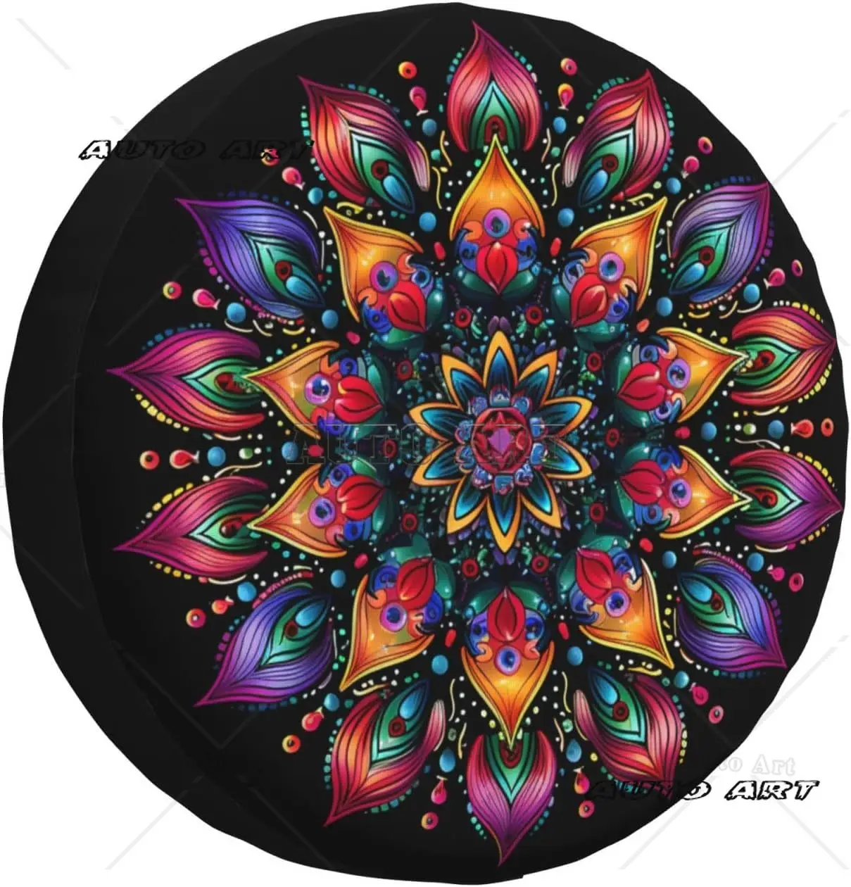 

Чехол для запасного колеса Mandala, защита от непогоды, универсальный, для прицепов, автодомов, внедорожников, грузовиков, кемперов, путешествий