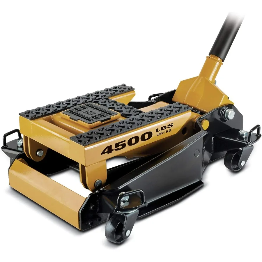 

Универсальный домкрат с четырьмя роликами 2,25 тонны, конструкция 3-в-1 для автомобилей, грузовиков, мотоциклов и квадроциклов, диапазон подъема 5,5–17,5 дюйма, 12 x 9,25 дюйма.