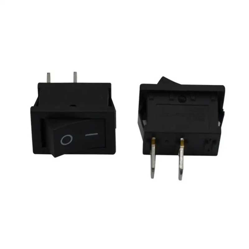 Momentary ON OFF Rocker Switches 2 Position 2 Pin 250V 3A Toggle Switches for Car