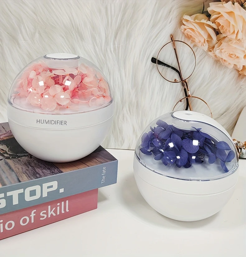 New Desktop Humidifier, Dual-speed Spray Intelligent Silent Sleeping Aromatherapy Machine, Home Compact Portable Humidifier