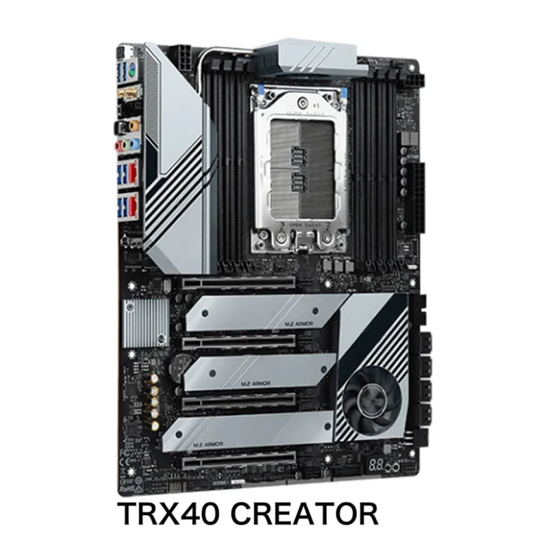 For ASRock TRX40 CREATOR Motherboard 256GB 3*M.2 8*SATA III DDR4 ATX Mainboard 100% Tested OK Fully Work Free Shipping