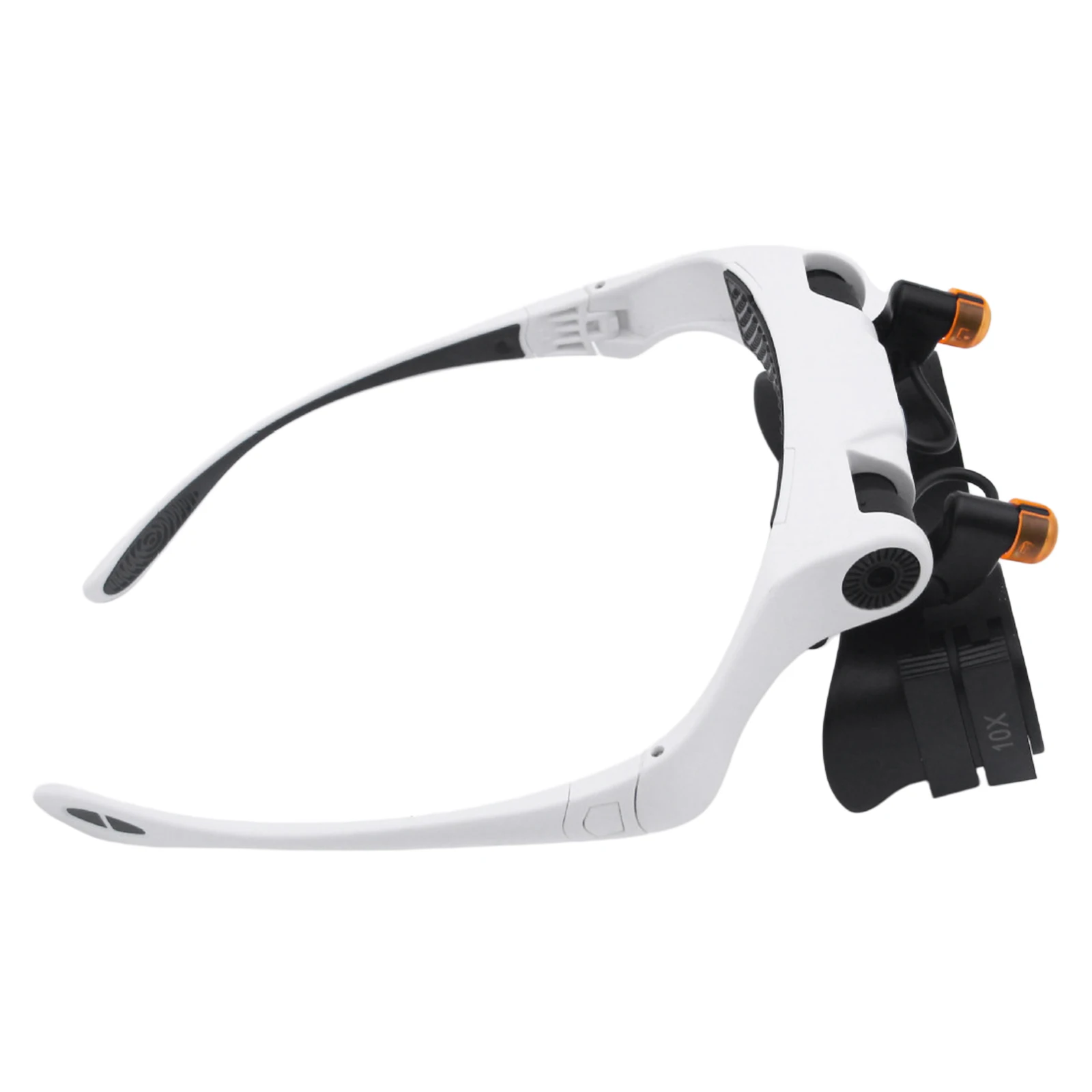 Headband Magnifying Glasses with 10 Interchangeable Lenses Headband Magnifier 2X 4X 6X 10X 13X for Watch Repair Jewelry Work