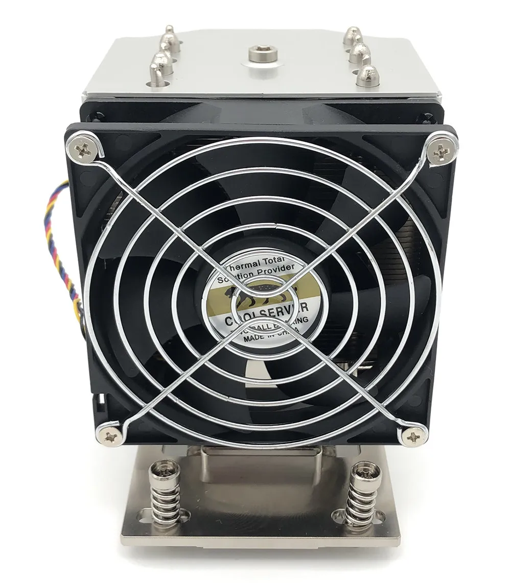 5 Heat Pipes CPU Air Cooler 4Pin PWM Silent Cooling Fan For AMD SP3 Multi‑Platform Desktop Workstation CPU Radiator
