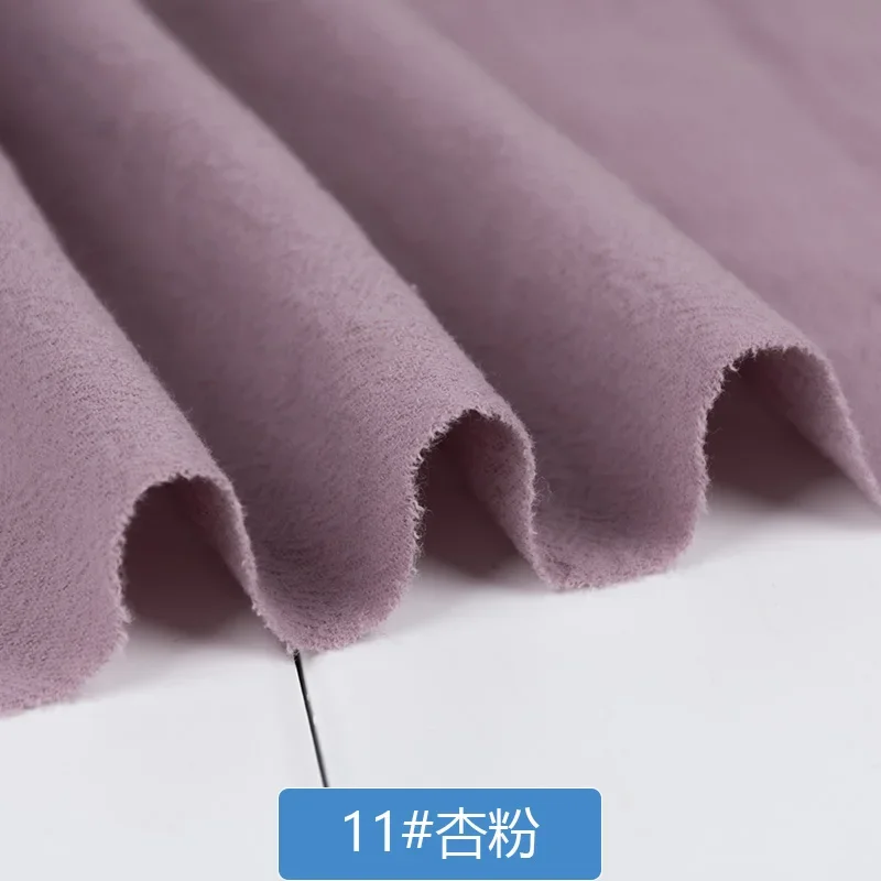 Solid Color Washed Cotton Linen Cloth, Soft Fabric, DIY Dress Robes, Make Spring and Autumn Clothing, 130cm x 50cm, 210g per m