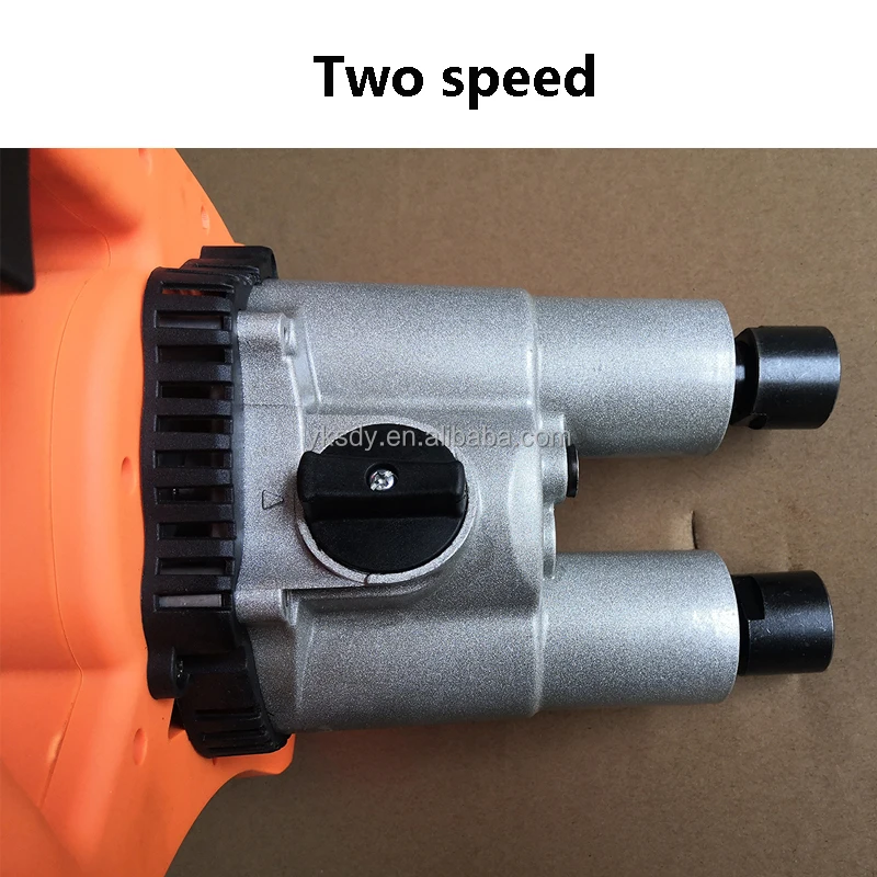 الجملة المحمولة 1800 واط الكهربائية المحمولة المعجون مسحوق الاسمنت خلاط الطلاء آلة مزدوج اوجير خلاط