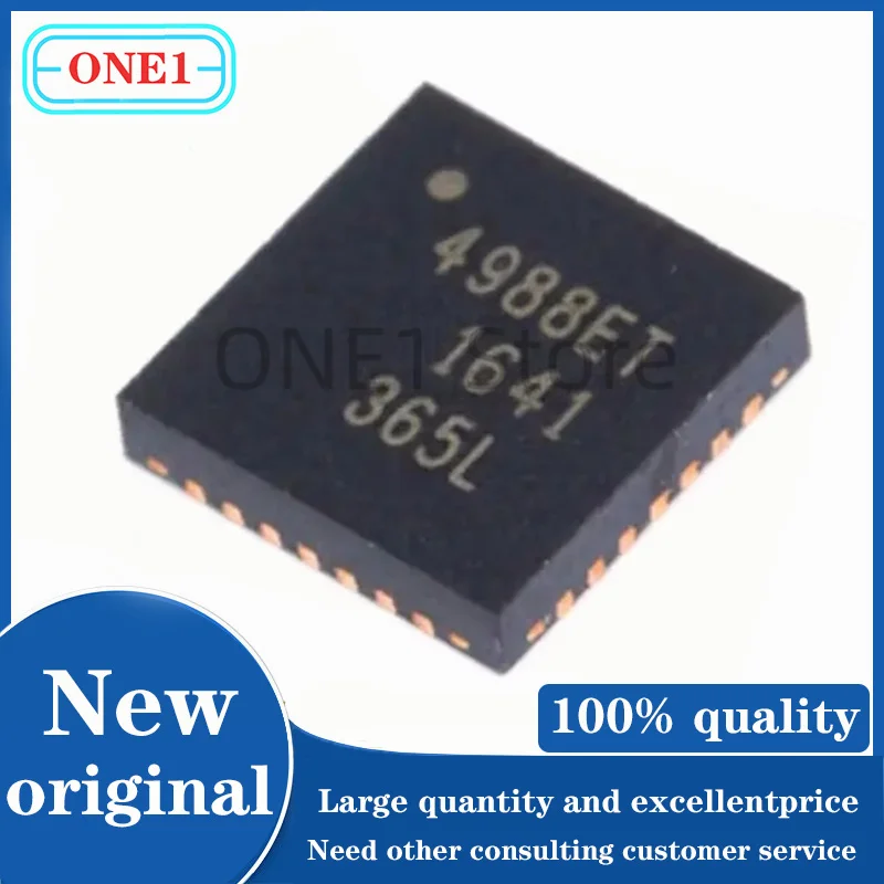 

1PCS/lot New original A4988SETTR-T A4988SET 4988ET 2A 3V~5.5V WQFN-28-EP(5x5) Motor Driver ICs ROHS