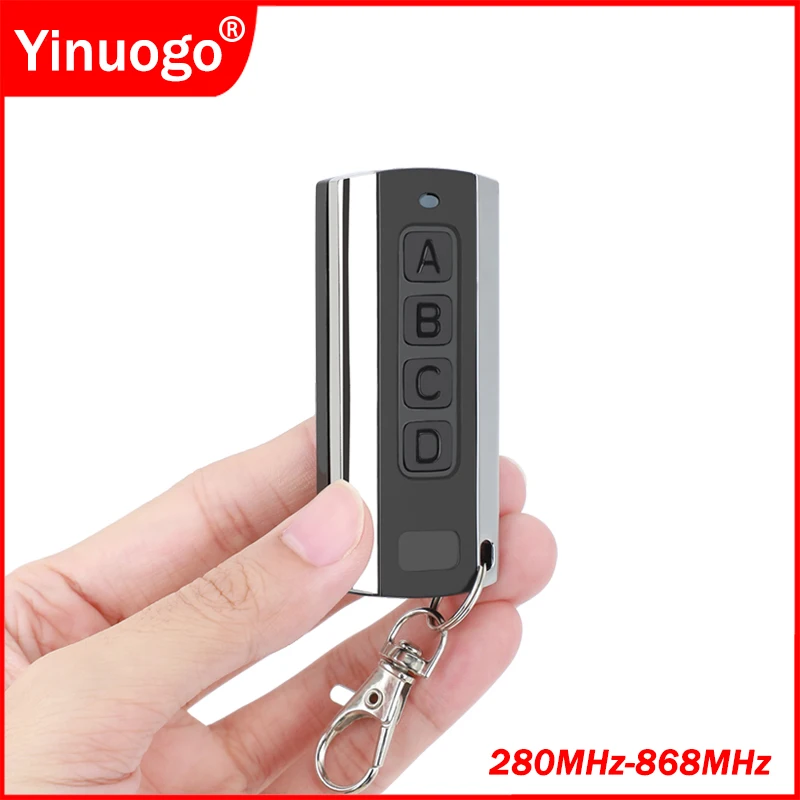 

Multi-Frequency Garage Door / Gate Remote Control Duplicator 280MHz-868MHz Auto Scan Variable Code Grabber Opener Transmitter