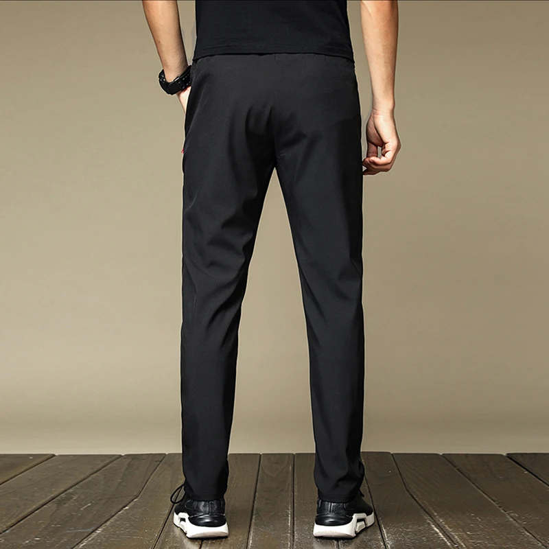 2-Pack, Men's Casual Pants, Casual Long Pants for Men, Jogging Sweatpants, Summer Thin Style, Lightweight, Fashionable Casual Sportswear, Ideal Gift for Men, Clothing Suitable for Gifting during Holidays