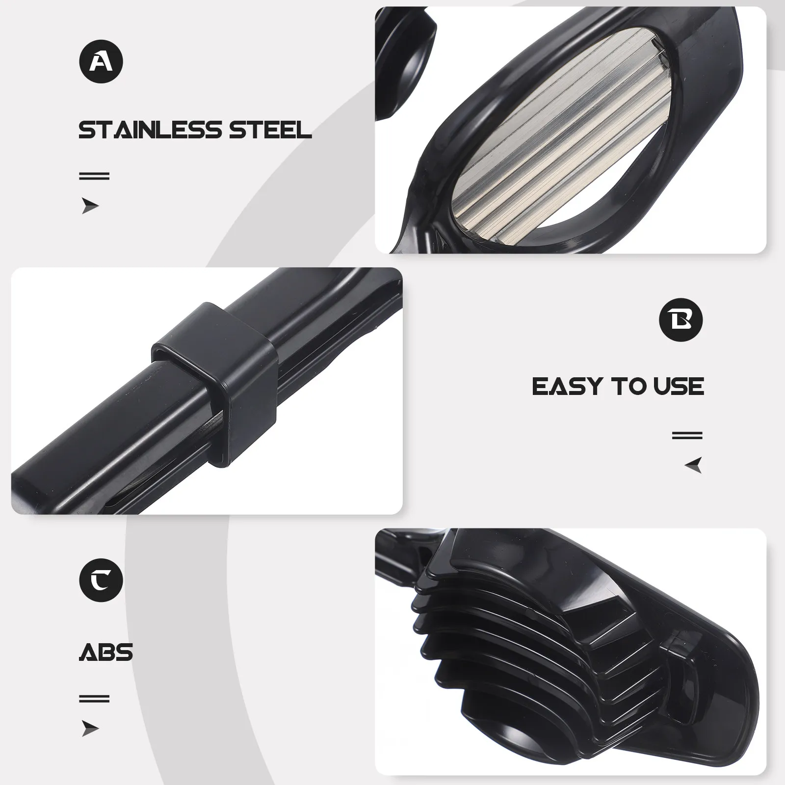 

Hawthorn Slicer with Stainless Steel Blades for Boiled Eggs Cherry Tomatoes Strawberry Mushroom Slicing Multifunctional Handheld