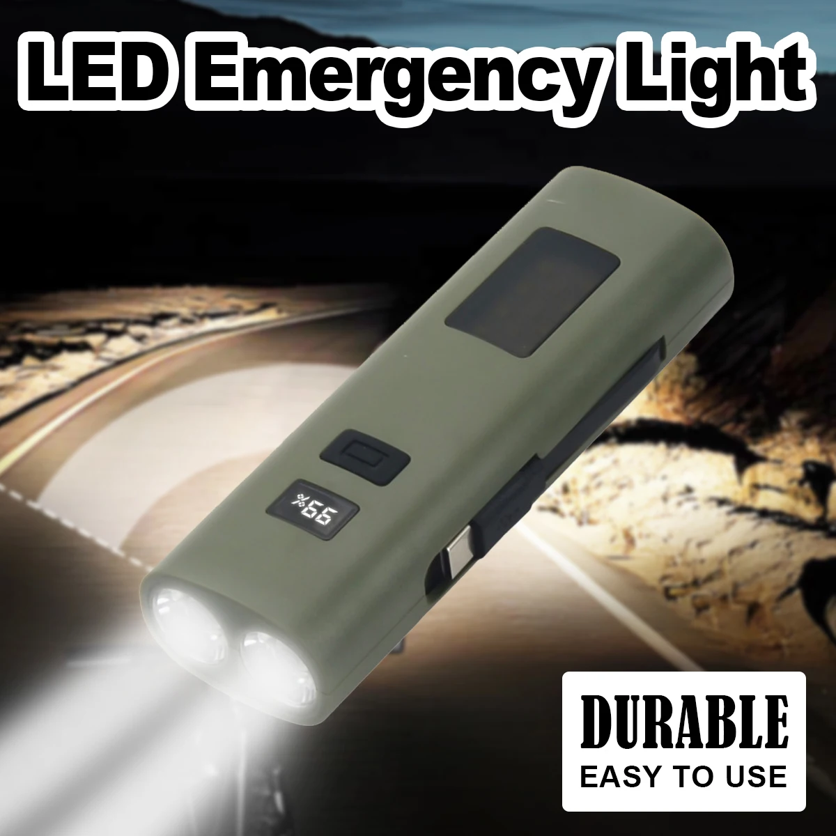 

Flashlight With Clip Tactical Waterproof Led Rechargeable Head Magnetic Light Power Bank Small Power Display Bike Headlamp Range