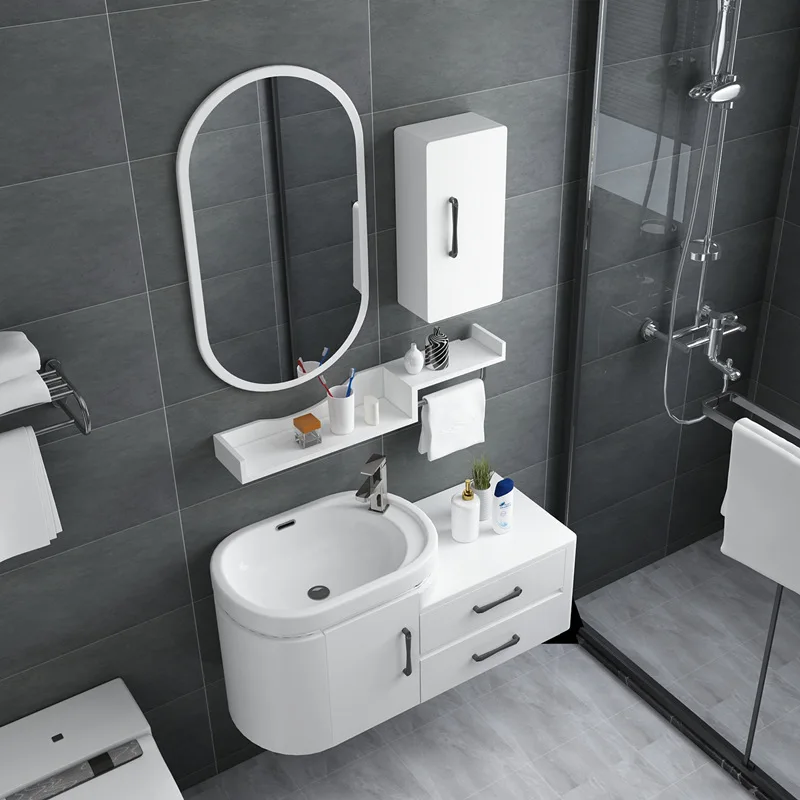 Modern 40cm wide smart bathroom bathroom combination