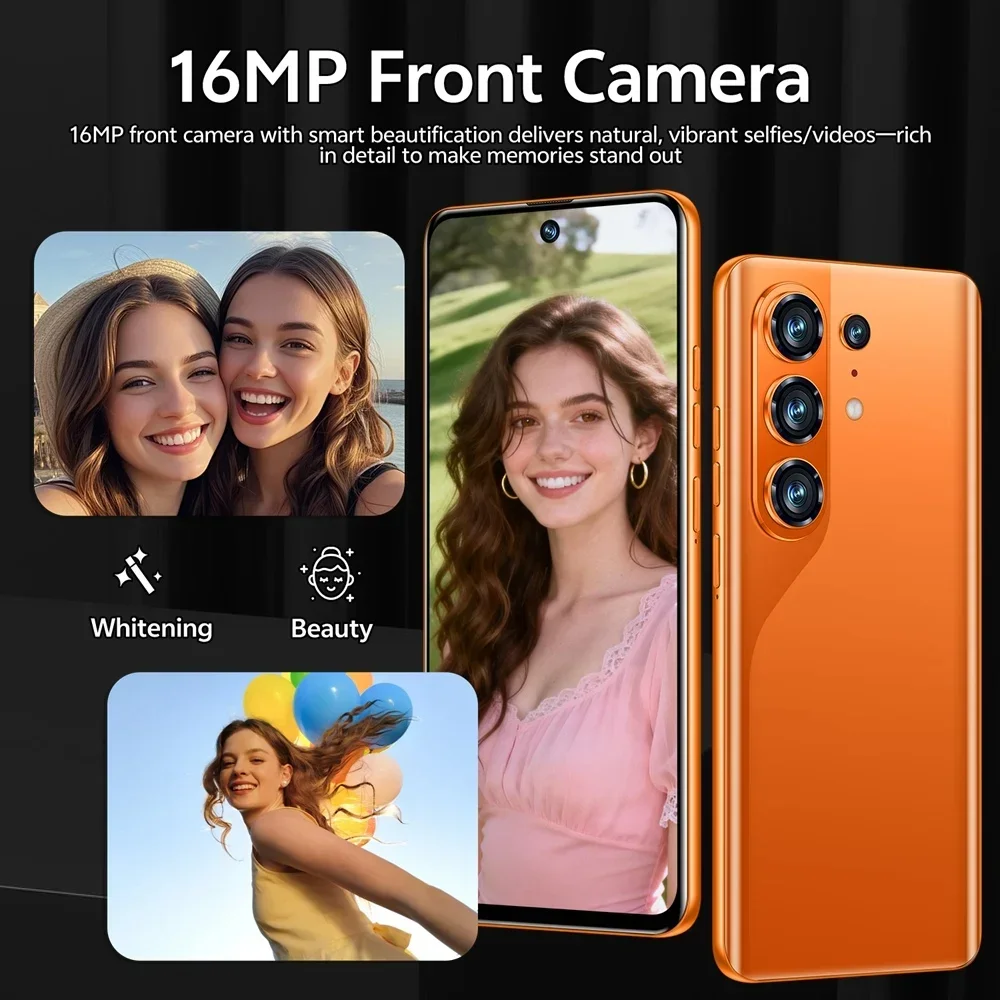 K-Touch Mobiltelefone C26 Ultra Smartphone Android 5G 7,3 HD Handy 22GB 2TB 7800mAh Octa-Core Entsperrt Dual-SIM 16+48MP Kamera – Detail 9