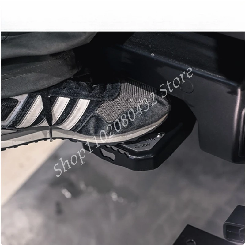 Rear trailer bar pedal Back-mounted spare tire ladder for BYD Leopard 5 FangChengBao 5 five 2025 2024 Interior Accessories