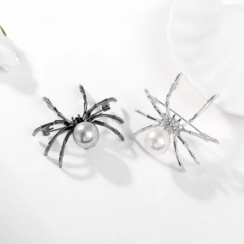 Brooch Spider High End Ornament Brooch Anti Fade Vintage Pin Accessory