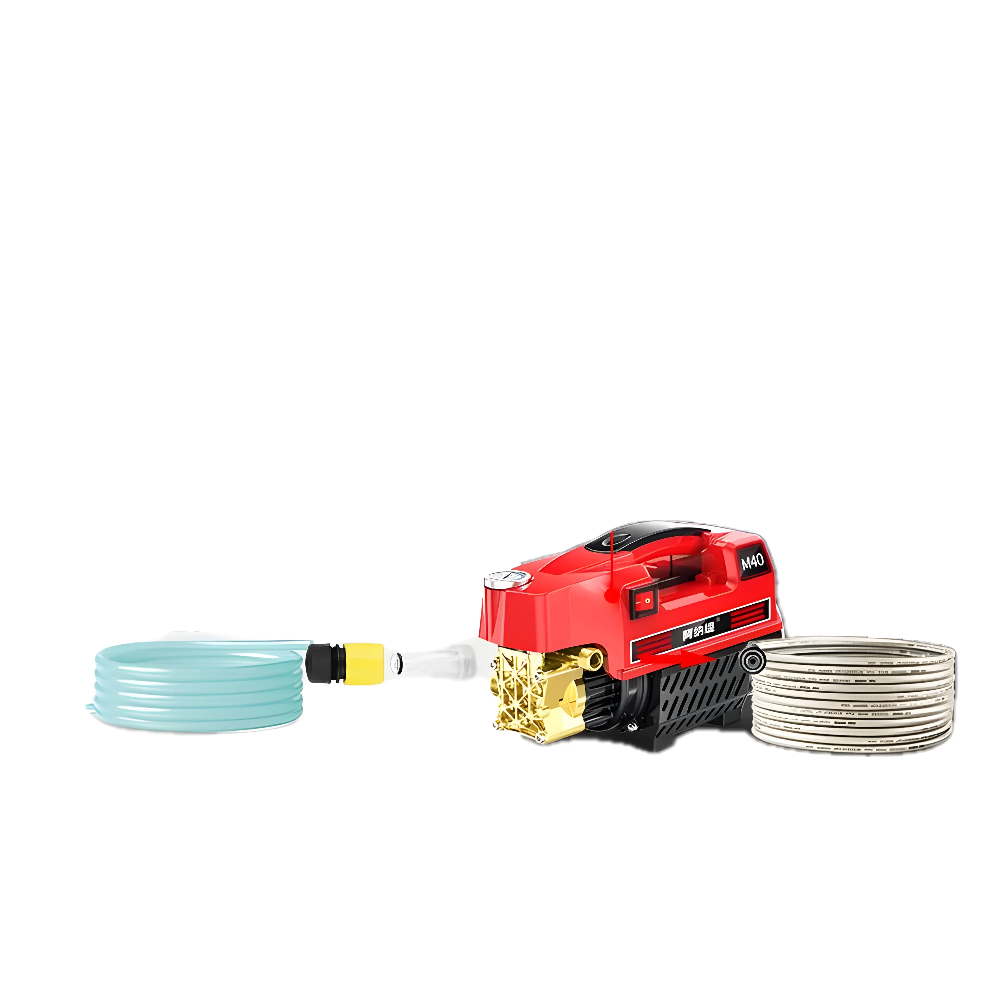 

2800W High Pressure Car Washer Machine - 20MPa Electric Power Washer With 10-30m Hose For Home & Outdoor Cleaning