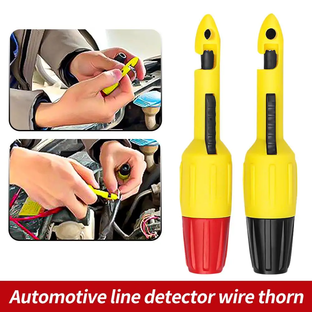 Insulation Wire Piercing Puncture Probe Test Hook Clip 2mm Inspection Probe Socket Auto Tool Car Repair 2mm/4mm 4mm Line Wi U4X9